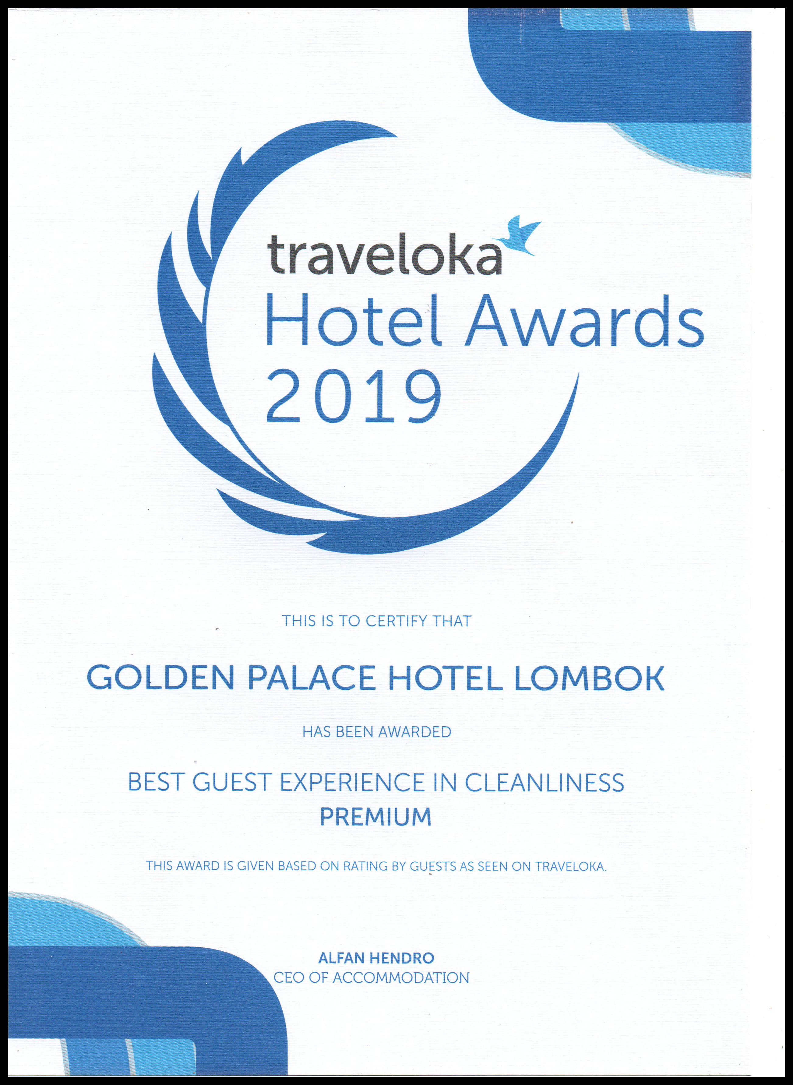 Best Guest Experience in Cleanliness